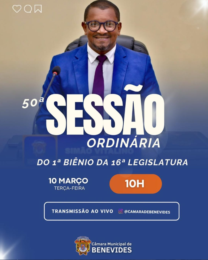 50ª Sessão Ordinária no 1º Biênio da 16ª Legislatura