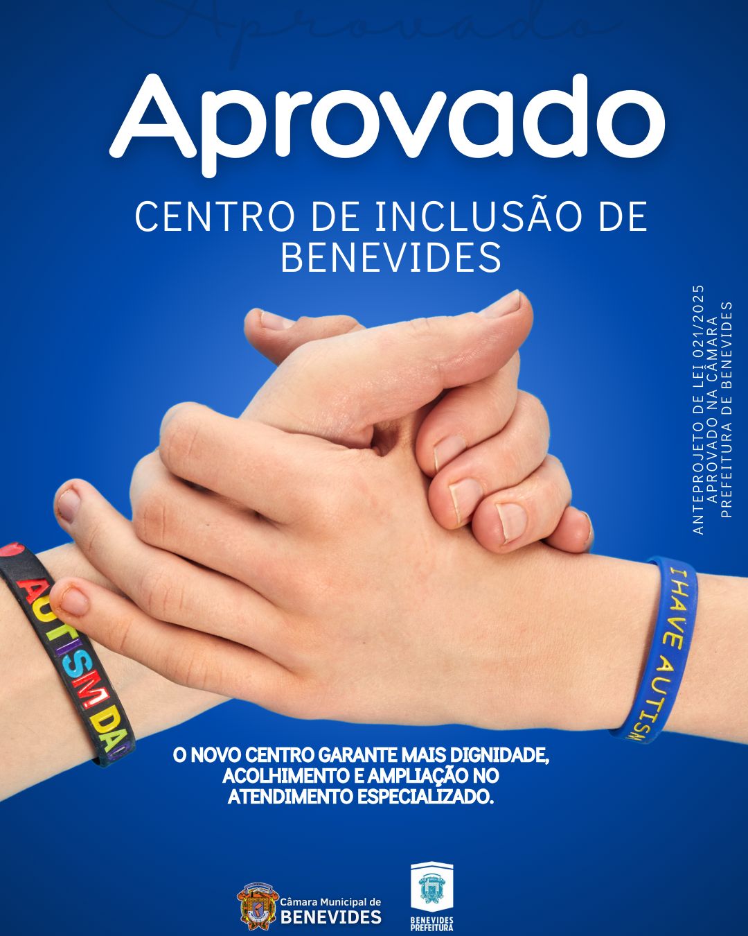 Aprovado! Centro de inclusão de Benevides