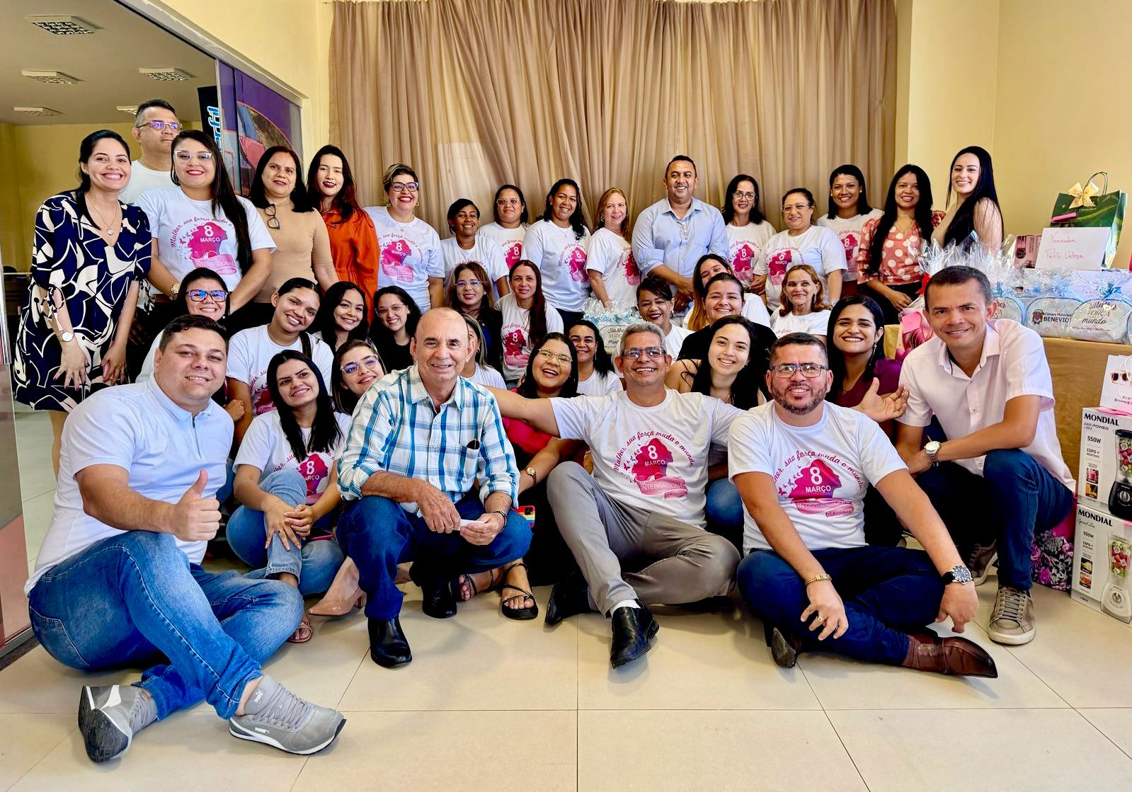 Mais uma Homenagem Especial no Dia Internacional da Mulher na Câmara Municipal de Benevides.